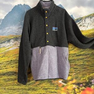 Patagonia 50th Anniversary Natural Blend Snap-T Fleece Pullover UNISEX SIZING
